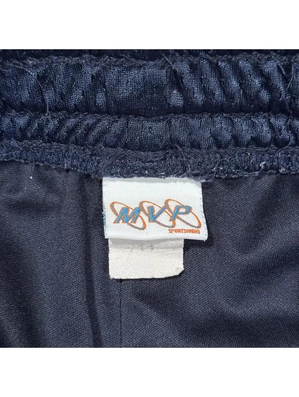 MVP Sportswear Navy Blue Mesh Basketball Shorts